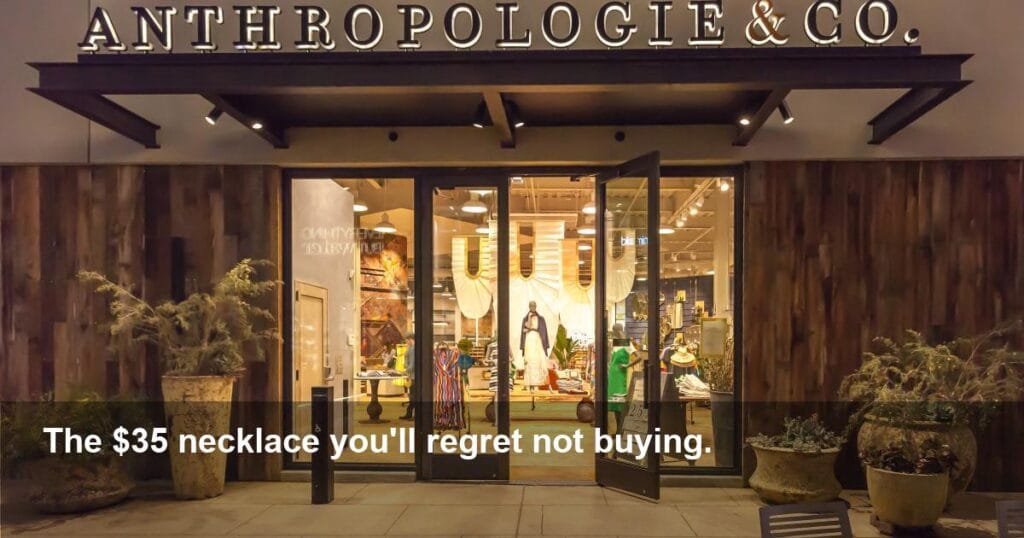 Anthropologie's $35 'Must-Have' Necklace Sells Out Fast