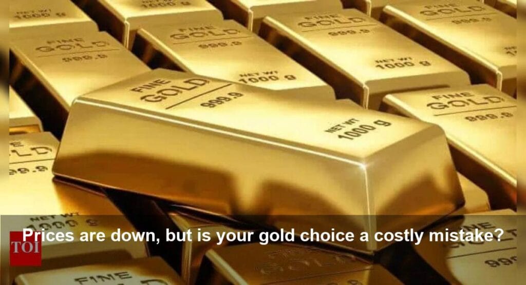 Gold Prices Plunge: Don’t Buy the Wrong Karat