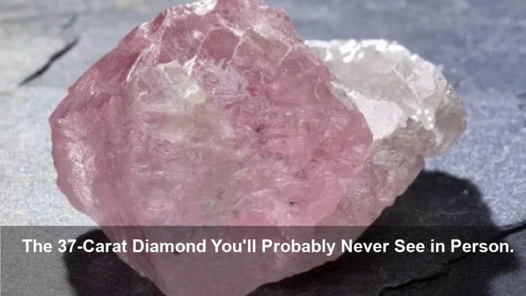 Botswana's Shocking 37-Carat Pink Diamond Find