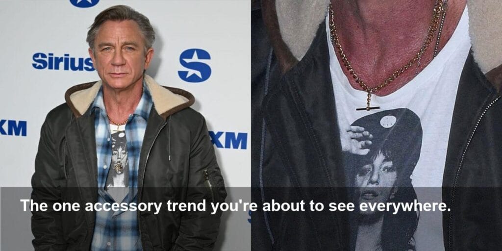 Daniel Craig Just Made This the World's Hottest Necklace