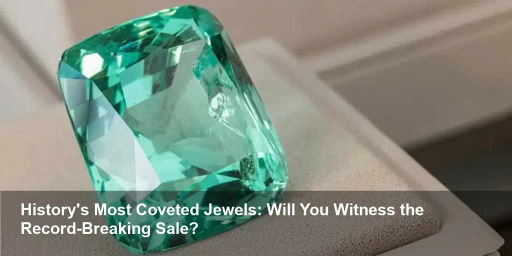 Napoleon's Lost Jewel & Rare Gems Ignite Bidding War