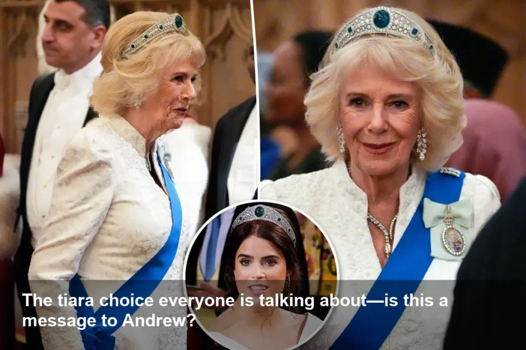 Camilla's Tiara: A Silent Message Amid Andrew Scandal?