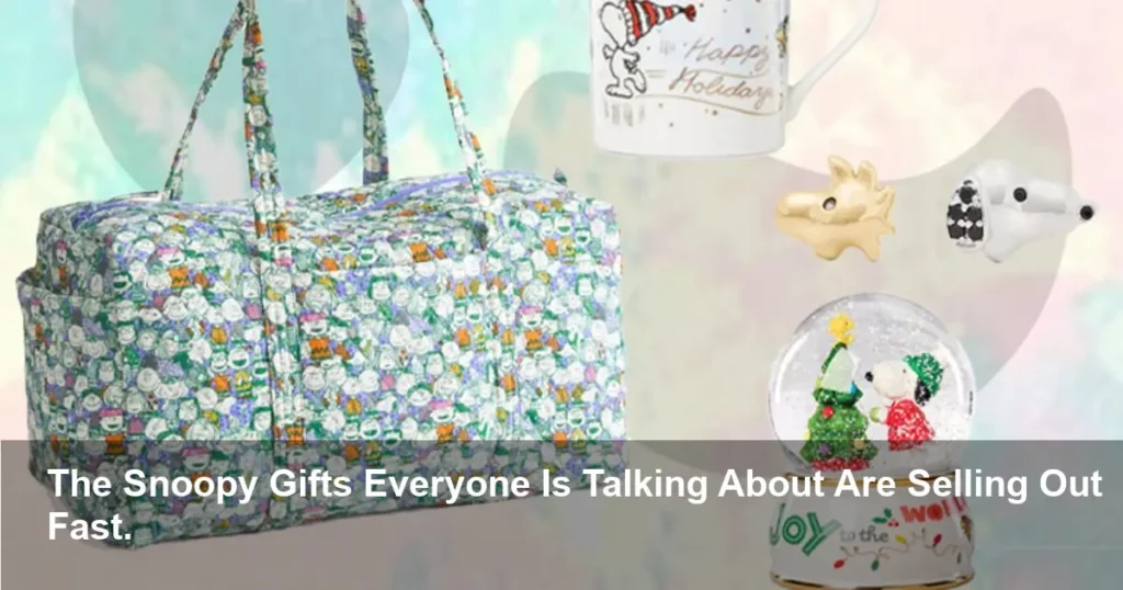 Snoopy Gift Guide: Top Deals You Can't Ignore